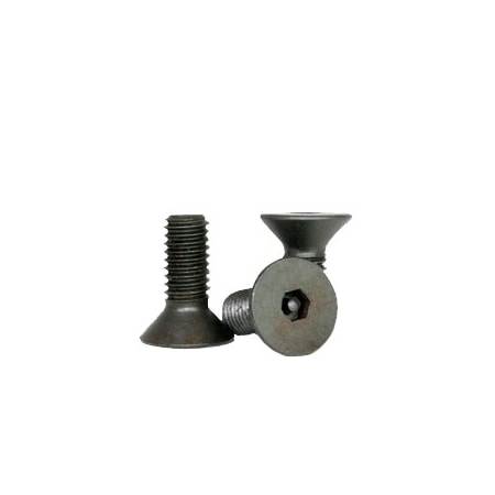 #10-24 Socket Head Cap Screw, Black Oxide Alloy Steel, 3/8 In Length, 100 PK